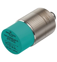 Pepperl&plus;Fuchs Inductive Proximity Stainless Steel Barrel Sensor; All Metal Sensing; 30mm; Non-Embeddable; 10-30VDC; NO; PNP; Connector - M12